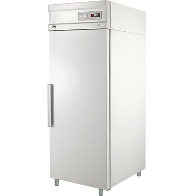 Холодильный шкаф с металлической дверью CM107-S, 697*1960*854 мм, Т = 0…+6 С, Внутренний объем 700 л. Верхнее расположение агрегата.
