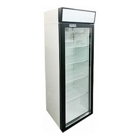 Холодильный шкаф со стеклянной дверью DM104c-Bravo, 606х630х1930 мм, Т = +1…+10 С, Внутренний объем 390 л , нижнее расположение агрегата.